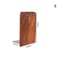 Nature Wooden Bookends, Desktop Bookshelf Desk Organizer for Office & Home, Sturdy Wood Book Ends for Storage Decoration