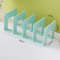 4 Grid Bookends Stand, Sturdy Bookshelf Desktop Decor & Storage Rack Book Holder for School, Office & Home Organization