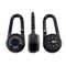 3-in-1 Compass Thermometer Carabiner Clip – Double-Sided Metal Keyring for Outdoor Hiking & Survival
