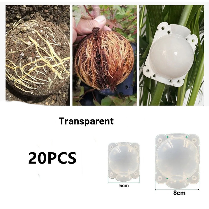 High Pressure Propagation Ball Reusable Plant Root Growing Box For Garden Grafting Indoor Outdoor 3