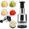 Manual Garlic Press Crusher Masher, Handheld Onion Chopper Tool, Fruit Vegetable Tools for Kitchen Use