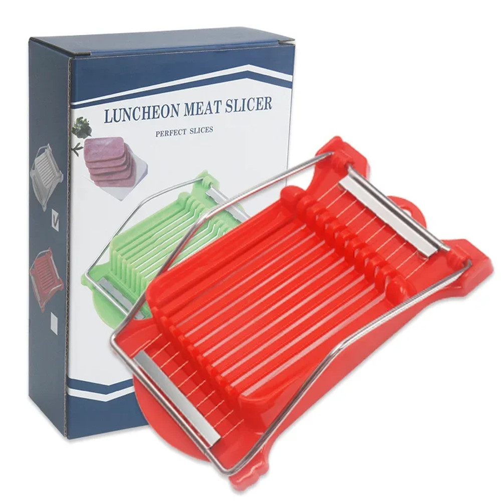 Multifunctional Egg Cutter Stainless Steel Food Slicer, Banana, Cheese, Strawberry, Kitchen Cooking Accessories