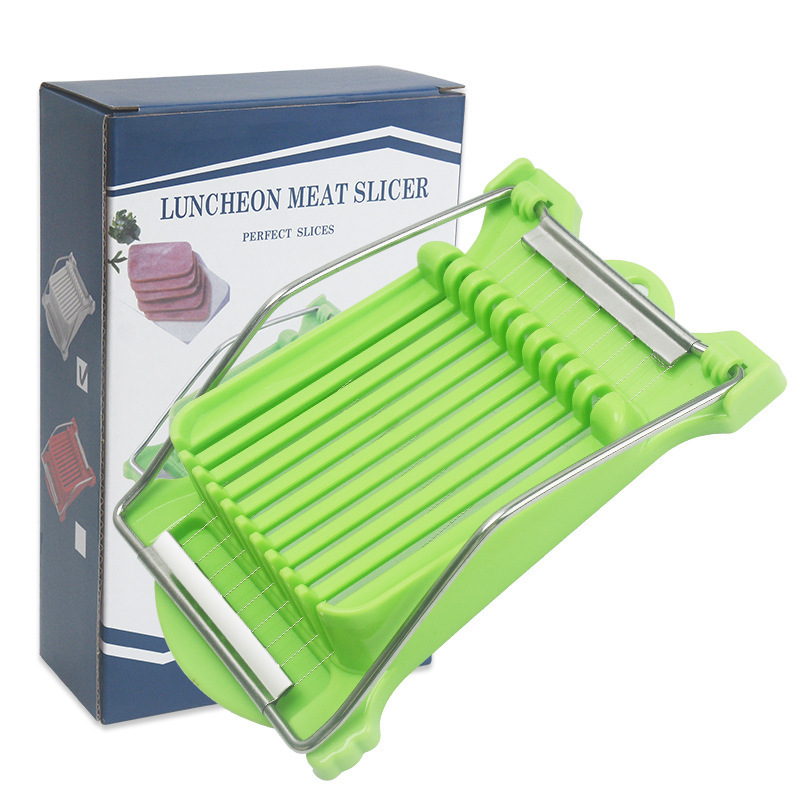 Multifunctional Egg Cutter Stainless Steel Food Slicer, Banana, Cheese, Strawberry, Kitchen Cooking Accessories