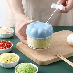 garlic manual crusher garlic puller, kitchen garlic press meat grinder, fruit vegetable tool dumpling gadget