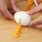 Boiled Eggs Cutter Set, Cute Eggshell Shape Kitchen Tool, Flower Shaper for Bento Cut, Fancy Egg Cooking Gadgets