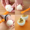 Boiled Eggs Cutter Set, Cute Eggshell Shape Kitchen Tool, Flower Shaper for Bento Cut, Fancy Egg Cooking Gadgets
