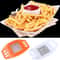 Stainless Steel French Fry Potato Chip Cutter, Vegetable Carrot Chopper, Easy Cut Kitchen Gadgets for Home Cooks
