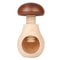Adjustable Nut Sheller with Wooden Base, Mushroom Shaped Manual Walnut Opener, Nut Cracker Tool for Pecans Kitchen Use