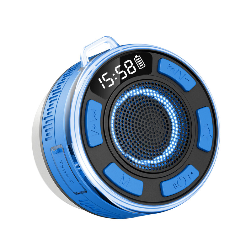 Wireless Speaker IPX7 Waterproof, 1100mAh Battery, Newest Portable Speaker with Built-in Mic, Loud Sound