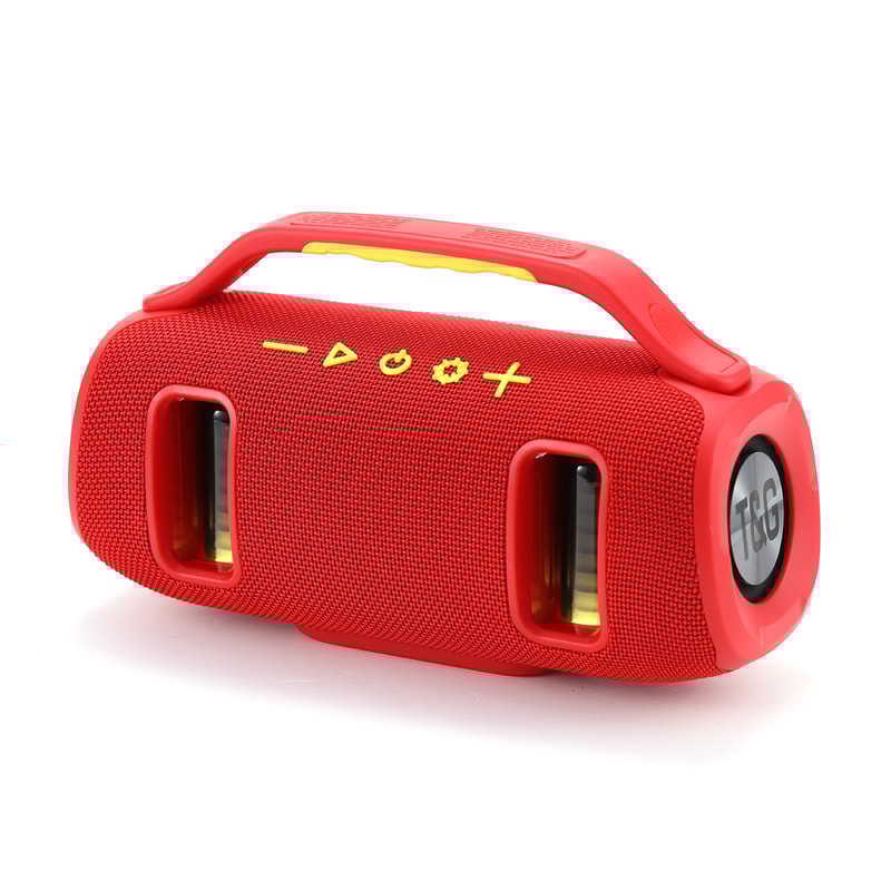 Portable Fashion Bluetooth Speaker, Wireless USB TF AUX, RGB Colorful LED Light Loud Sound Music Player