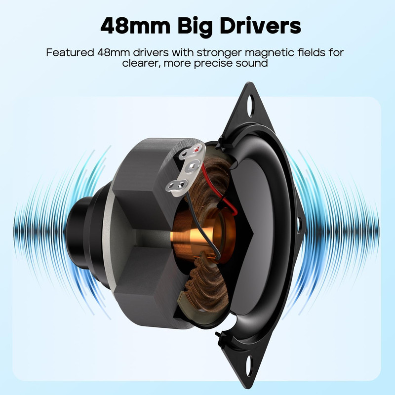 StormBox Mini Plus Wireless Speaker, 12W 360 Surround Sound, XBass, LED Light, IPX7 Waterproof, Travel Outdoor Hiking