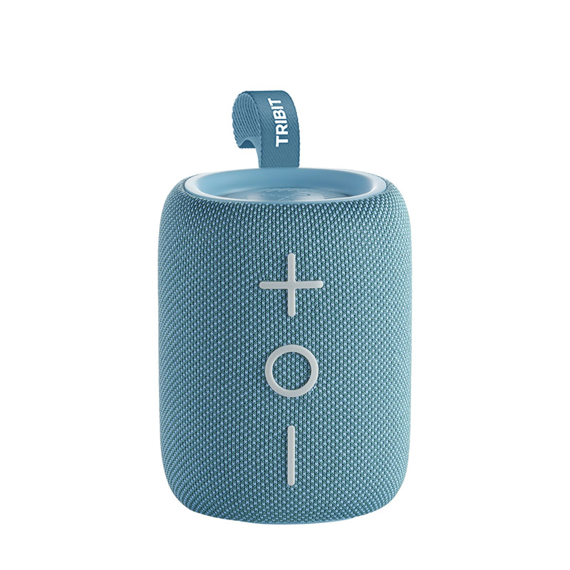 StormBox Mini Plus Wireless Speaker, 12W 360 Surround Sound, XBass, LED Light, IPX7 Waterproof, Travel Outdoor Hiking