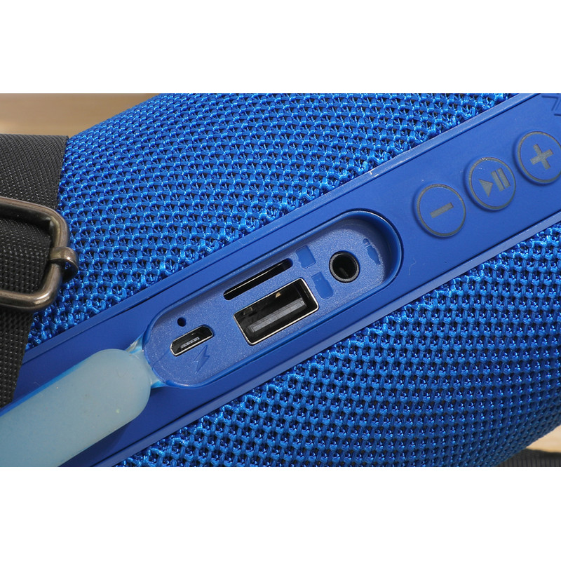 Waterproof Outdoor Subwoofer Stereo Speaker, 2400MAH TG192 Bluetooth Boombox, RGB LED Light Wireless Speaker for Travel