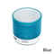 Mini Bluetooth Speaker Wireless Loudspeaker, Crack LED, TF Card USB Subwoofer, Portable MP3 Player for Smartphone