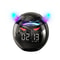 Wireless Mini Bluetooth Speaker Audio with LED Alarm Clock, Music Player Ball Shape, Clock Speaker for Bedroom