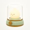 Creative USB Rechargeable Portable Cartoon Table Lamp, Mini Desktop LED Cute Night Lamp for Coffee Bar, Hotel Bedroom