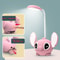Cute Disney Lilo And Stitch LED Desk Lamp With Pencil Sharpener Foldable USB Rechargeable Study Lig 1