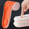 Latex Sport Insoles Soft High Elasticity Shoe Pads Orthotic Breathable Deodorant Shock Absorption C 0