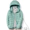 Women Fashion Short Puffer Jackets, Ultralight Thin Packable Coats,Sweet Style Down Outerwear