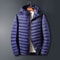 Lightweight Winter Down Jacket For Men Ultra Light Packable Puffer Padded Hooded Coat Breathable 6
