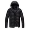 Lightweight Winter Down Jacket For Men Ultra Light Packable Puffer Padded Hooded Coat Breathable 9