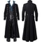 Mens Retro Jacket Victorian Gothic Trench Coat Medieval Long Coat 2