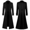 Mens Retro Jacket Victorian Gothic Trench Coat Medieval Long Coat 5