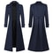 Mens Retro Jacket Victorian Gothic Trench Coat Medieval Long Coat 7