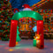 Christmas Inflatable Hot Coffee Mug Bear LED Archway Decoration Outdoor Yard Ornament Holiday Home 3