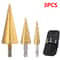 High Speed Steel Metal Wood Cutter HSS Titanium Coated Step Drill Bit Cone Drilling Tool 8