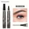 Split Tip Eyebrows Pen, Eyebrow Tattoo Pen Waterproof, Eyebrow Pen Waterproof, Liquid Black Eyebrow Makeup Pencil