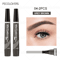 Split Tip Eyebrows Pen, Eyebrow Tattoo Pen Waterproof, Eyebrow Pen Waterproof, Liquid Black Eyebrow Makeup Pencil
