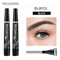 Split Tip Eyebrows Pen, Eyebrow Tattoo Pen Waterproof, Eyebrow Pen Waterproof, Liquid Black Eyebrow Makeup Pencil