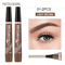 Split Tip Eyebrows Pen, Eyebrow Tattoo Pen Waterproof, Eyebrow Pen Waterproof, Liquid Black Eyebrow Makeup Pencil