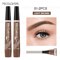 Split Tip Eyebrows Pen, Eyebrow Tattoo Pen Waterproof, Eyebrow Pen Waterproof, Liquid Black Eyebrow Makeup Pencil