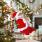 Climbing Santa Claus Musical Battery Operated Rope Pendant Ornament Decor Decorations Toys For Chri