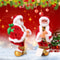 Climbing Santa Claus Musical Battery Operated Rope Pendant Ornament Decor Decorations Toys For Chri