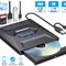 External CD DVD Drive USB Writer Burner Player For PC Laptop Windows Mac Portable Optical Drive Wit 1