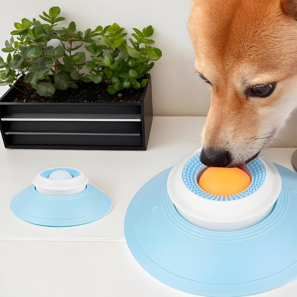 Interactive Dog Lick Toy Slow Feeder For Puppy Training And Pet Enrichment 0