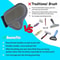 Gentle Pet Grooming Glove for Cat and Dog Hair Removal