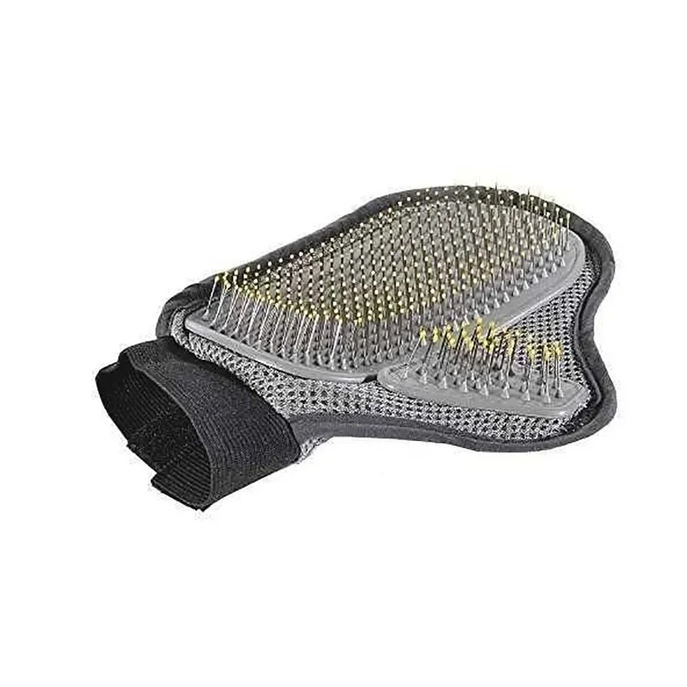 Gentle Pet Grooming Glove for Cat and Dog Hair Removal