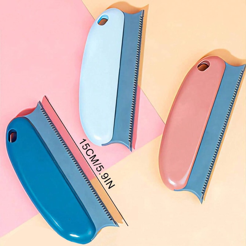 Premium Pet Hair Remover Brush & Dog and Cat Grooming Tool Easy Fur Clean Up
