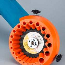 precision portable drill bit sharpener multi size grinding attachment