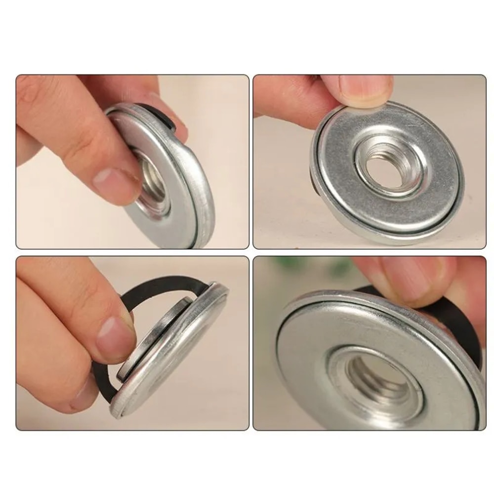 Premium Quick Release Flange Angle Grinder Accessory Self Locking Power Chuck 3