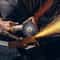 Premium Quick Release Flange Angle Grinder Accessory Self Locking Power Chuck 4