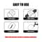 Reusable Pet Hair Removal Gloves for Cats Dogs Carpets and Furniture