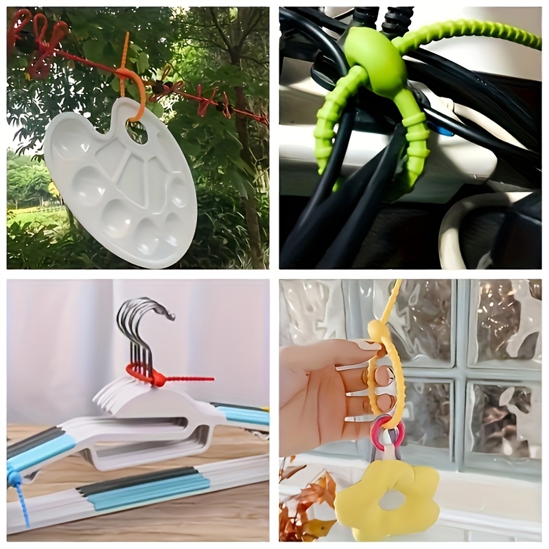 Silicone Cable Organizer Tie For Cord Management And Everyday Travel 4