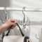 Punch Free Rotating Clothes Hook 4 Claw Coat Hanger Organizer