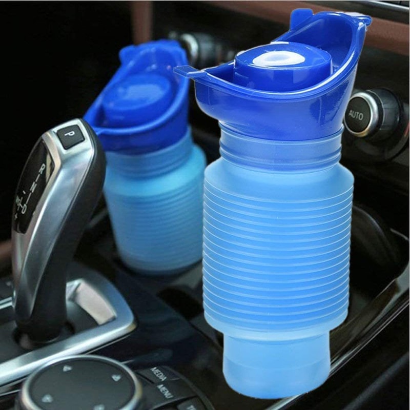Portable Travel Urinal Car Urinal Bucket Compact Camping Emergency Toilet Solution 4