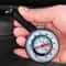 High Precision Tire Pressure Gauge with Angle Chuck